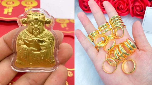 Mua vàng nhẫn hay vàng miếng ngày ngày Vía Thần Tài? Mua vang nhan hay vang mieng ngay ngay Via Than Tai?