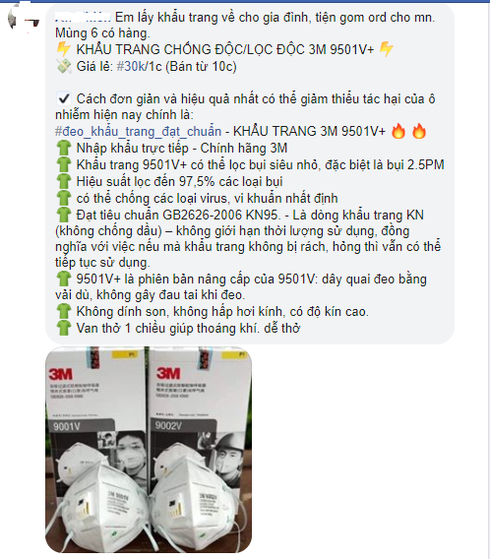 Khẩu trang phòng dịch corona rao bán tràn lan, cả triệu đồng 1 hộp vẫn “cháy hàng“ - Hình 2 Khau trang phong dich corona rao ban tran lan, ca trieu dong 1 hop van “chay hang“-Hinh-2