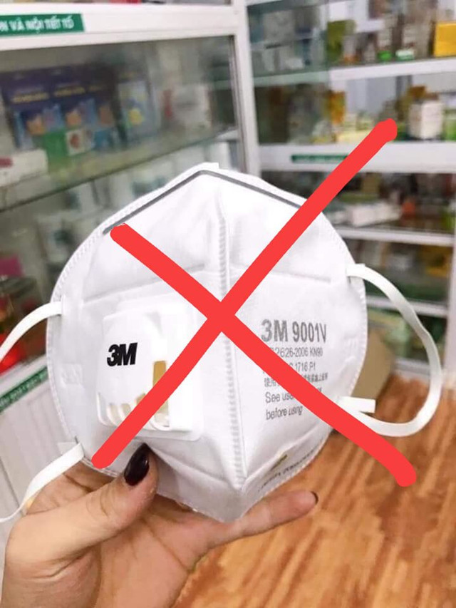 Cách phân biệt khẩu trang 3M thật - giả giữa dịch virus corona Cach phan biet khau trang 3M that - gia giua dich virus corona