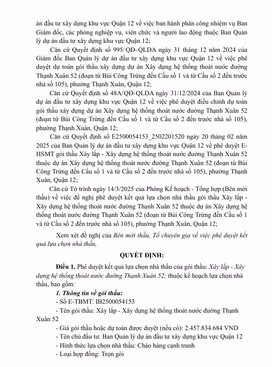 Ban QLDA DTXD duyet cho Cty Hieu An Phuong thi cong he thong thoat nuoc duong Thanh Xuan 52-Hinh-3
