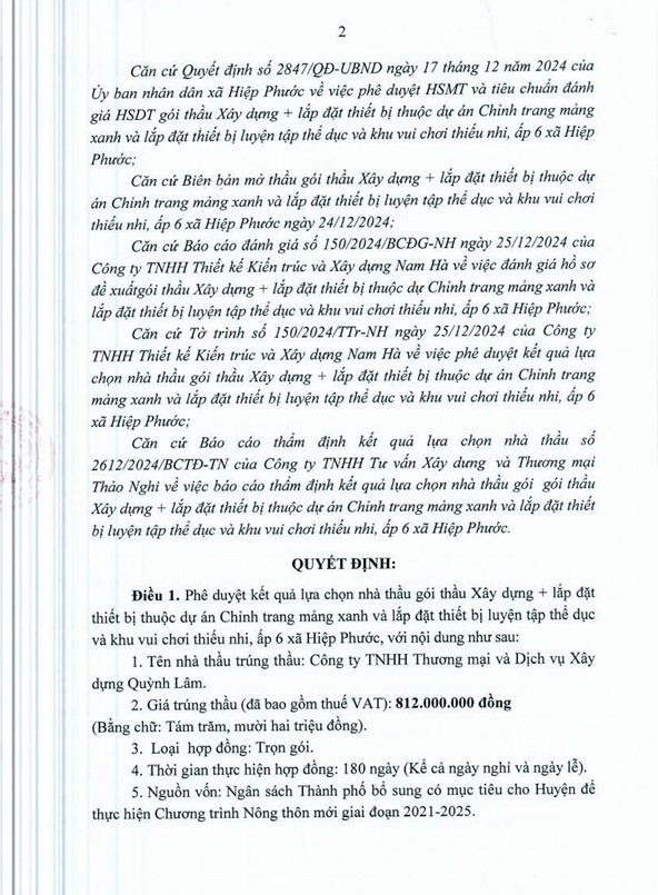 TP HCM: Duy nhất Cty Quỳnh Lâm tham dự 2 gói thầu tiền tỷ tại Phước Kiển - Hình 4 TP HCM: Duy nhat Cty Quynh Lam tham du 2 goi thau tien ty tai Phuoc Kien-Hinh-4
