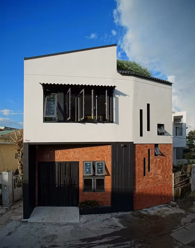 Nha Viet theo phong thuy kieu hoa cuc dep long lanh