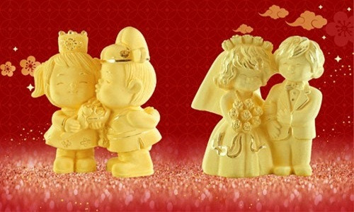 Tượng vàng Phu Thê và loạt sản phẩm độc đáo ngày Vía Thần Tài - Hình 7 Tuong vang Phu The va loat san pham doc dao ngay Via Than Tai-Hinh-7