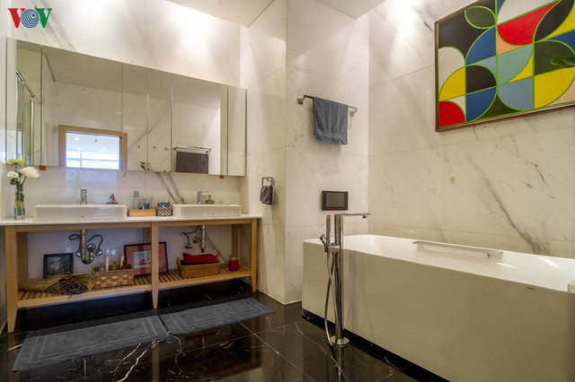 Thiết kế căn hộ penhouse với phong cách đương đại thanh nhã - Hình 12 Thiet ke can ho penhouse voi phong cach duong dai thanh nha-Hinh-12