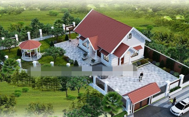 Ngắm mãi 10 mẫu nhà vườn mái thái đẹp nhất 2020 Ngam mai 10 mau nha vuon mai thai dep nhat 2020