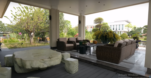 Ngây ngất biệt phủ rộng “thẳng cánh cò bay” đẹp ngang resort - Hình 5 Ngay ngat biet phu rong “thang canh co bay” dep ngang resort-Hinh-5