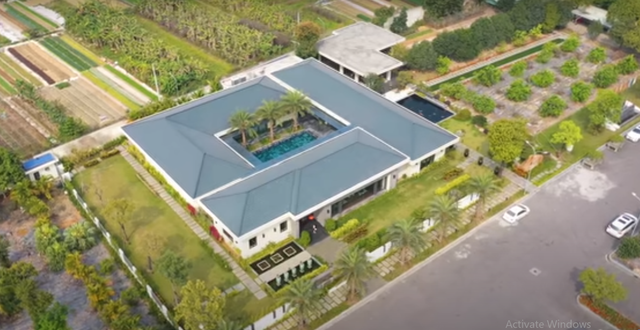 Ngây ngất biệt phủ rộng “thẳng cánh cò bay” đẹp ngang resort Ngay ngat biet phu rong “thang canh co bay” dep ngang resort
