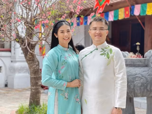 Gia dinh nha chong cua Hoa hau Ngoc Han so huu biet thu sang trong nhu nao?-Hinh-2