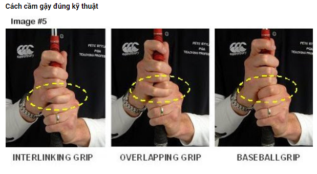 Cách đứng và cầm gậy golf chuẩn xác golfer cần biết - Hình 2 Cach dung va cam gay golf chuan xac golfer can biet-Hinh-2