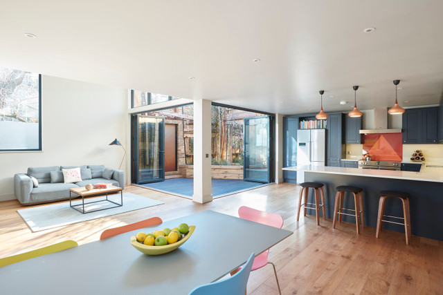 Ngôi nhà thiết kế mái hình học độc đáo hút người xem - Hình 5 Ngoi nha thiet ke mai hinh hoc doc dao hut nguoi xem-Hinh-5