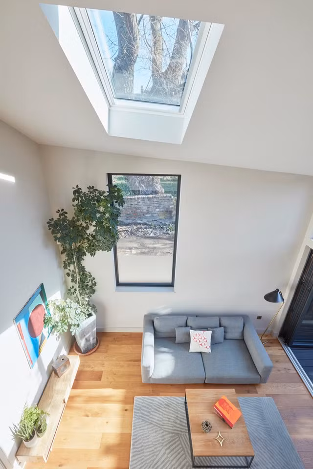 Ngoi nha thiet ke mai hinh hoc doc dao hut nguoi xem-Hinh-2