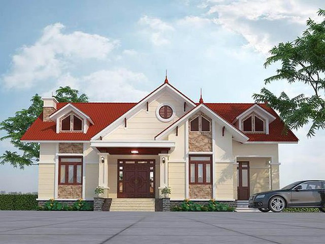 Đây là 10 mẫu nhà mái thái dưới 1 tỷ được ưa chuộng - Hình 9 Day la 10 mau nha mai thai duoi 1 ty duoc ua chuong-Hinh-9