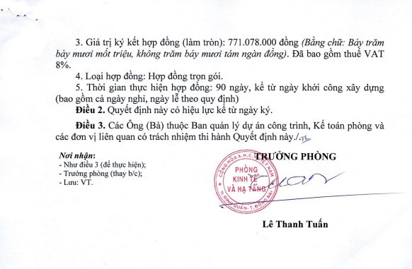 Công ty Ngọc Tùng 1 ngày trúng 3 gói thầu tại huyện Định Quán - Hình 4 Cong ty Ngoc Tung 1 ngay trung 3 goi thau tai huyen Dinh Quan-Hinh-4