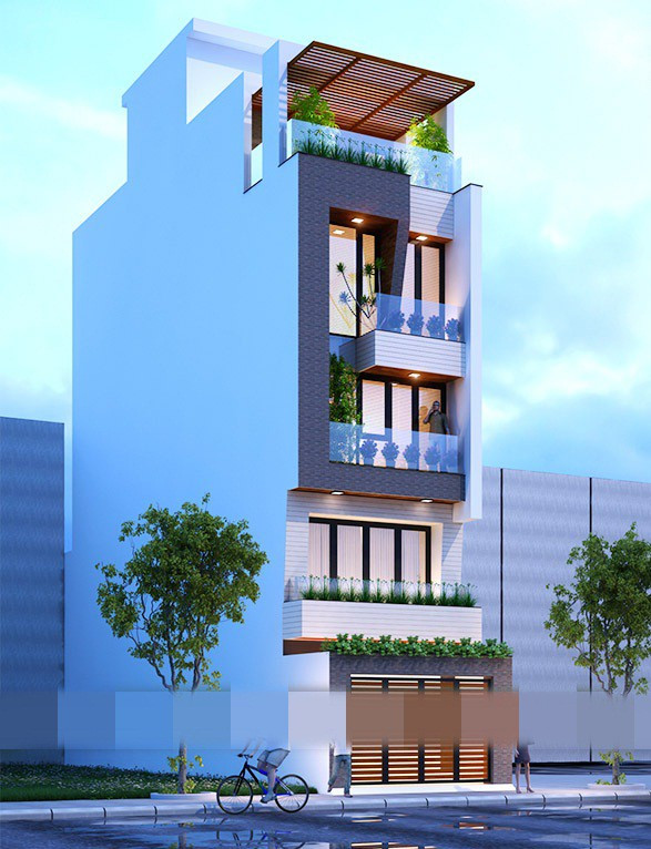 10 mẫu thiết kế nhà ống 5 x 20m tuyệt đẹp đáng xây nhất hiện nay - Hình 6 10 mau thiet ke nha ong 5 x 20m tuyet dep dang xay nhat hien nay-Hinh-6