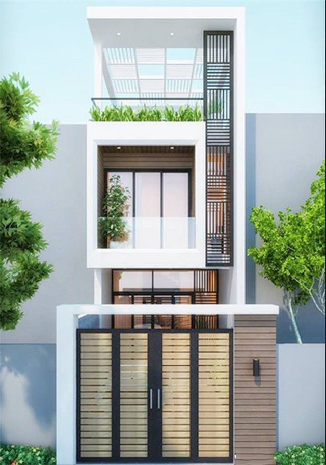 10 mẫu thiết kế nhà ống 5 x 20m tuyệt đẹp đáng xây nhất hiện nay - Hình 9 10 mau thiet ke nha ong 5 x 20m tuyet dep dang xay nhat hien nay-Hinh-9