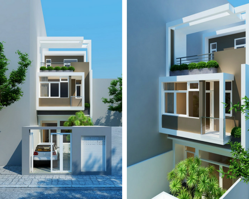 10 mẫu thiết kế nhà ống 5 x 20m tuyệt đẹp đáng xây nhất hiện nay - Hình 3 10 mau thiet ke nha ong 5 x 20m tuyet dep dang xay nhat hien nay-Hinh-3