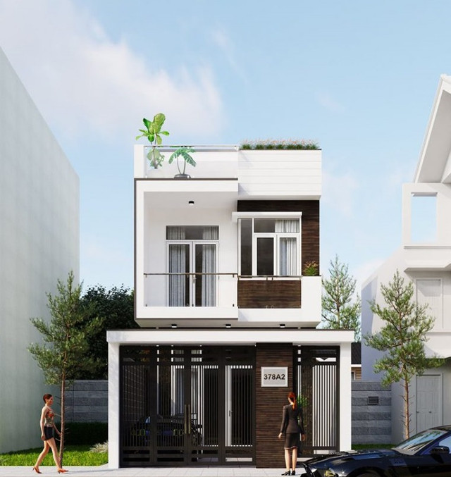 Những kiến trúc cho nhà 2 tầng đặc biệt nhất năm nay - Hình 9 Nhung kien truc cho nha 2 tang dac biet nhat nam nay-Hinh-9