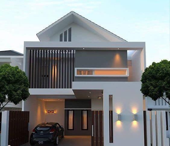 Những kiến trúc cho nhà 2 tầng đặc biệt nhất năm nay - Hình 4 Nhung kien truc cho nha 2 tang dac biet nhat nam nay-Hinh-4