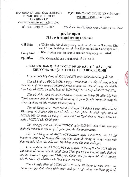 TP HCM: Công ty Hoa cảnh vườn xinh liên tiếp trúng thầu tại Khu công nghệ cao - Hình 5 TP HCM: Cong ty Hoa canh vuon xinh lien tiep trung thau tai Khu cong nghe cao-Hinh-5