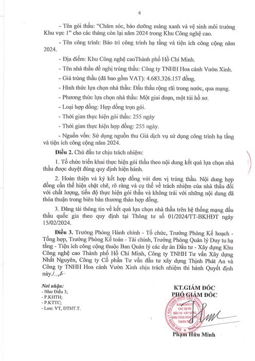 TP HCM: Công ty Hoa cảnh vườn xinh liên tiếp trúng thầu tại Khu công nghệ cao - Hình 8 TP HCM: Cong ty Hoa canh vuon xinh lien tiep trung thau tai Khu cong nghe cao-Hinh-8
