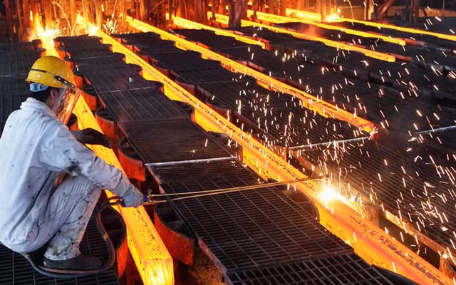 Vi sao doanh nghiep thep thang lon trong quy 1?