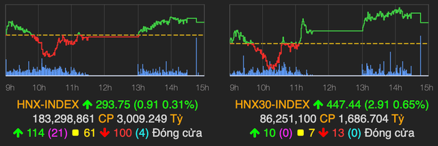 VN-Index giảm 8 điểm trong khi HNX-Index vẫn tăng tốt - Hình 2 VN-Index giam 8 diem trong khi HNX-Index van tang tot-Hinh-2