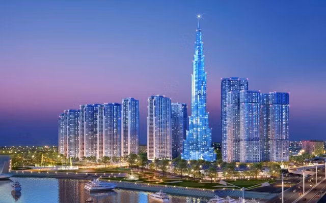 Vinhomes chia co tuc 45%, co phieu VHM lien tim tran