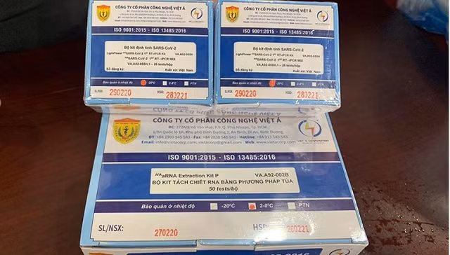 ACB nhan the chap nhieu hop dong ban kit xet nghiem cua Cong ty Viet A