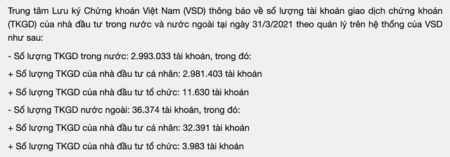 100.000 tài khoản chứng khoán mở mới trong tháng 3 100.000 tai khoan chung khoan mo moi trong thang 3