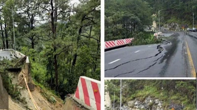 Phong tỏa toàn tuyến giao thông qua đèo Prenn tỉnh Lâm Đồng