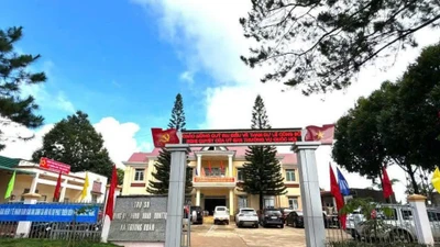 Trụ sở UBND xã Trường Xuân, tỉnh Lâm Đồng.