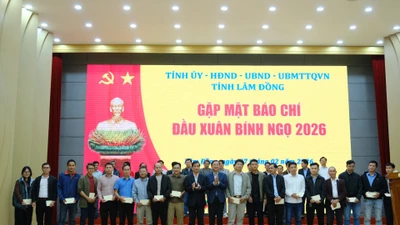 Lâm Đồng gặp mặt báo chí, gửi gắm kỳ vọng năm bản lề 2026
