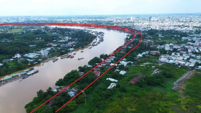 Dự án Đường ven sông Cái (đoạn qua phường Trấn Biên) có tổng diện tích đất cần thu hồi để thực hiện dự án hơn 16ha, liên quan đến 430 hộ dân và 4 tổ chức.