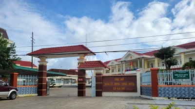 Trụ sở UBND xã Ka Đô, tỉnh Lâm Đồng.