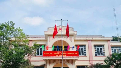 Trụ sở UBND xã Đắk Mil, tỉnh Lâm Đồng.