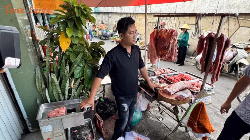 Khủng khiếp "biến" 15 tấn thịt heo thành thịt bò bằng hóa chất