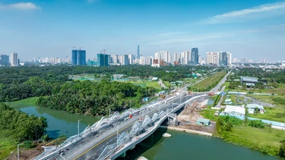 Đường Liên Phường xuyên tâm đô thị “tỷ đô” chuẩn bị thông xe – gỡ nút thắt ùn tắc cho nút giao lớn nhất TP HCM