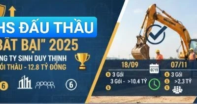 Soi tỷ lệ trúng thầu 100% của Công ty Sinh Duy Thịnh trong năm 2025 [Kỳ 2] 