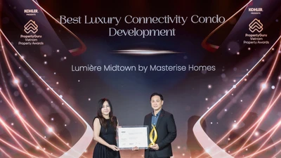 Tiên phong kiến tạo không gian sống hàng hiệu, Masterise Homes xứng danh “Best Luxury Developer” tại Propertyguru Vietnam Property Awards 2025