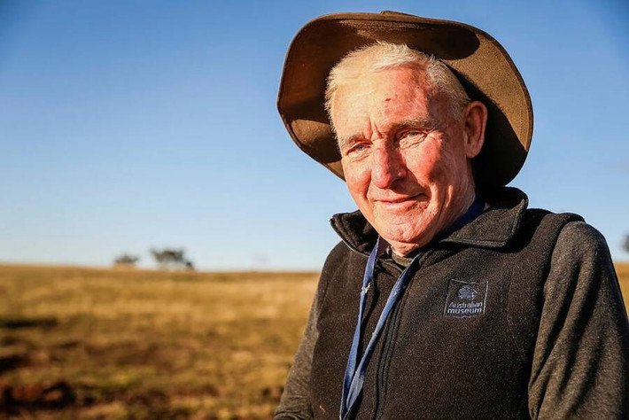 Gần đây, mẫu hóa thạch đặc biệt mà ông Robert tìm thấy tại khu vực Talbragar Fish Beds ở New South Wales đã trở thành tâm điểm thu hút sự chú ý của giới khoa học cũng như công chúng. Ảnh: Salty Dingo/Australian Museum.