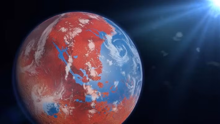 Theo Space.com, thiên thạch "Người Đẹp Đen" có khả năng đến từ miệng hố Karratha rộng 10 km gần xích đạo sao Hỏa và đã bị bắn vào không gian cách đây từ 5 - 10 triệu năm. Tuy nhiên, nó còn cổ hơn thế nhiều bởi các nhà khoa học đã xác định niên đại của thiên thạch này ít nhất là 4,44 tỷ năm tuổi. Điều này khiến "Người Đẹp Đen" trở thành thiên thạch đến từ sao Hỏa cổ nhất được tìm thấy cho đến nay. Ảnh: Getty Images.