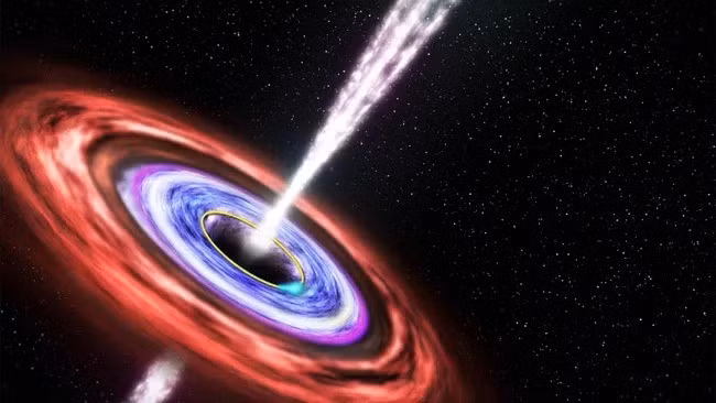 Nhận định ban đầu của các chuyên gia về XID 925 là một "sự kiện gián đoạn thủy triều" (TDE - Tidal Disruption Event). Đây là thuật ngữ chuyên môn mô tả khoảnh khắc kinh hoàng khi một ngôi sao đi lạc quá gần một lỗ đen siêu khối lượng. Ảnh: NASA's Goddard Space Flight Center.