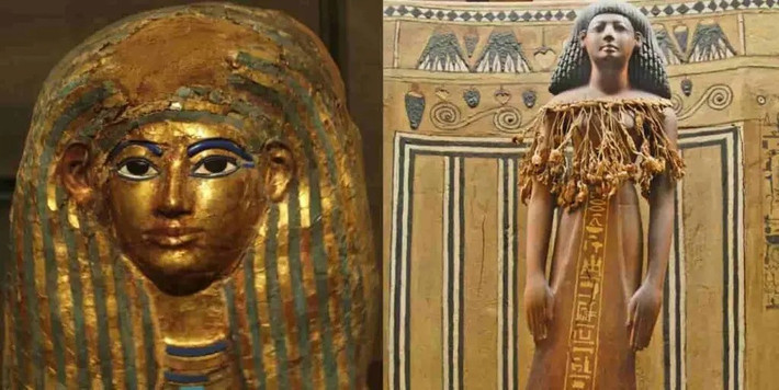 Hầu hết hơn 500 hiện vật được khai quật từ ngôi mộ của Kha và Merit hiện nằm trong bộ sưu tập của Bảo tàng Ai Cập ở Turin, Italy. Ảnh: historicaleve.