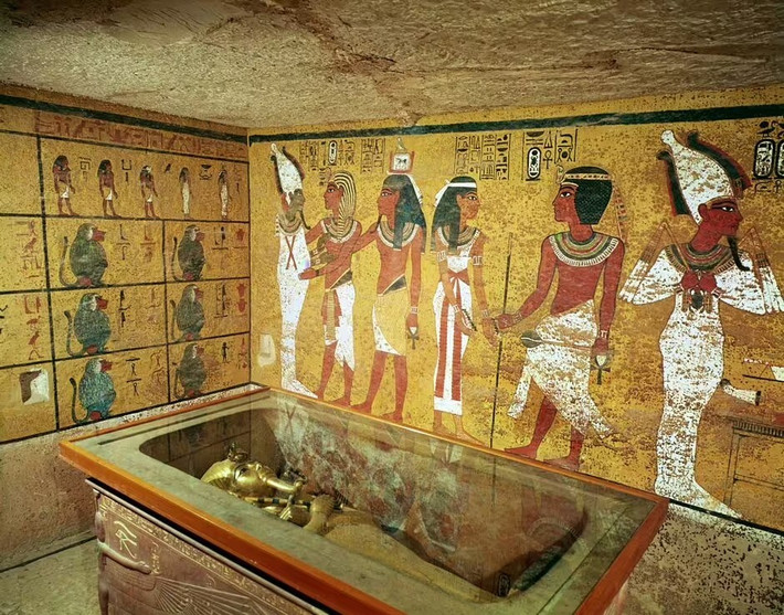 Vì vậy, các chuyên gia bảo tồn đang theo dõi tình trạng lăng mộ của pharaoh Tutankhamun và nghiên cứu tìm kiếm giải pháp nhằm bảo tồn công trình cổ xưa này. Đến nay, đây là mối đe dọa nghiêm trọng nhất đối với sự tồn tại của lăng mộ kể từ khi được mở niêm phong vào năm 1922. Ảnh: Getty.
