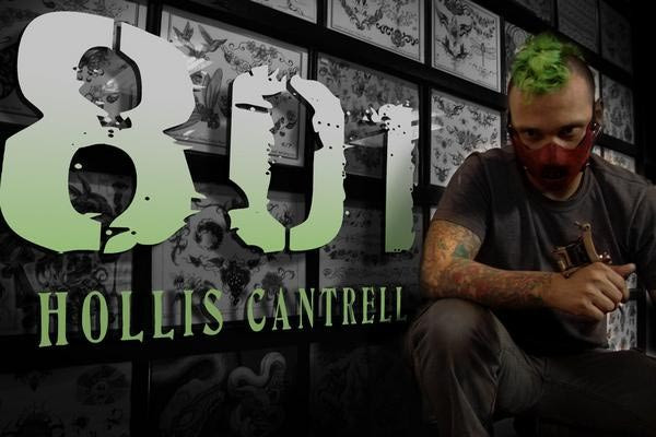 Nghệ sĩ Hollis Cantrell ở bang Arizona, Mỹ xác lập kỷ lục Guinness với số hình xăm có thể thực hiện trong vòng 1 ngày. Ông đã hoàn thành 801 hình xăm chỉ trong 24 giờ. Ảnh: theinkexpress.