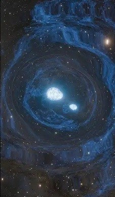 Cùng thời điểm đài thiên văn Virgo và LIGO bắt được tín hiệu trên, hệ thống khảo sát Zwicky Transient Facility (ZTF) đặt tại đài thiên văn Palomar của Mỹ cũng bắt được ánh sáng mờ từ một vật thể cách Trái đất 1,3 tỷ năm ánh sáng. Ảnh: CALTECH.