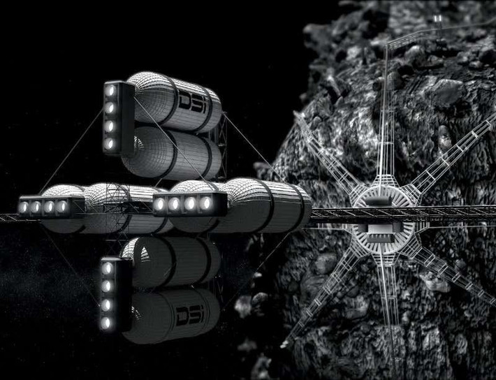 Sứ mệnh tìm kiếm tài nguyên trong vũ trụ của các công ty chủ yếu tập trung vào 3 nhóm chính gồm: kim loại, chất dễ bay hơi và đồng vị đặc biệt. Kim loại, đặc biệt thuộc nhóm bạch kim (PGM) nằm trong số những mục tiêu giá trị nhất. Ảnh: Bryan Versteeg/Deep Space Industries.