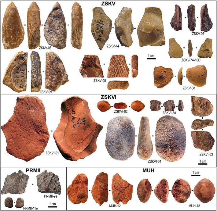 Theo giáo sư Francesco, người Neanderthal có khả năng sáng tác nghệ thuật giống như người tinh khôn (Homo sapiens) đã làm. Ảnh: d’Errico et al., Science Advances (2025); CC BY 4.0.