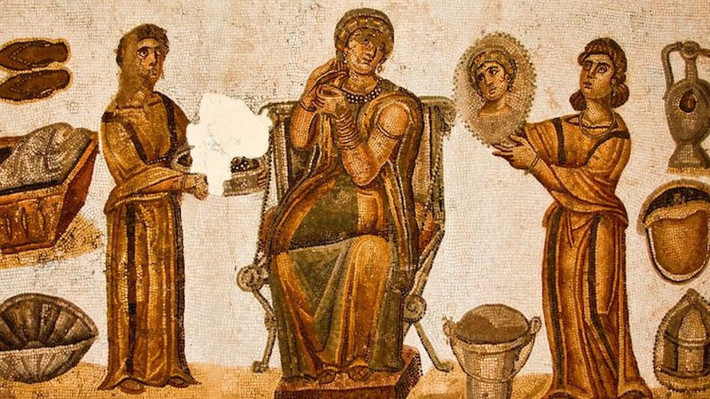 Theo Bảo tàng Getty, người La Mã thời cổ đại thích sự hài hước thô tục bao gồm những trò đùa tục tĩu, tự chế giễu... Ảnh: mems.ucdavis.edu.