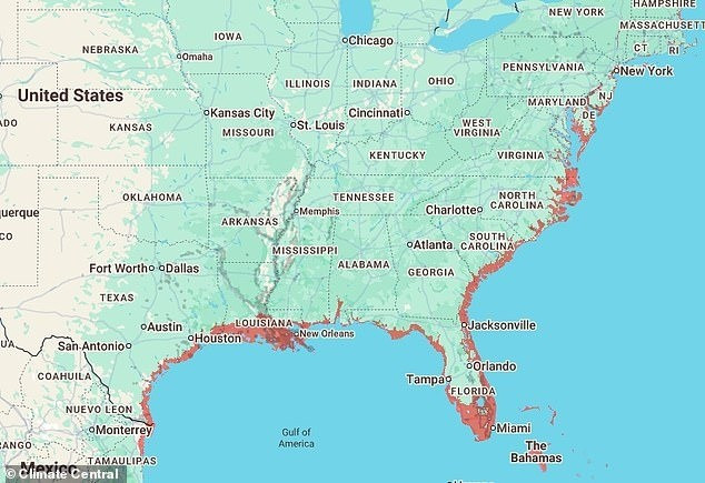 Nam Cực có 15 thềm băng lớn và nhiều thềm băng nhỏ hơn. Những thềm băng này đóng vai trò quan trọng trong việc kiểm soát tình trạng mất băng. Ảnh: Climate Central.